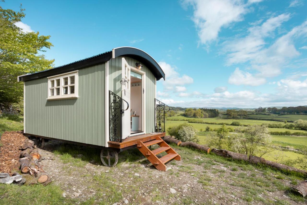 The Heron Shepherds Hut At Lyth Valley Brigsteer エクステリア 写真