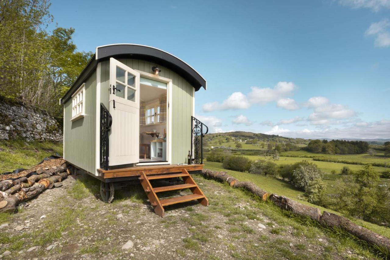 The Heron Shepherds Hut At Lyth Valley Brigsteer エクステリア 写真